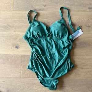 Cupshe Green One Piece Swimsuit
